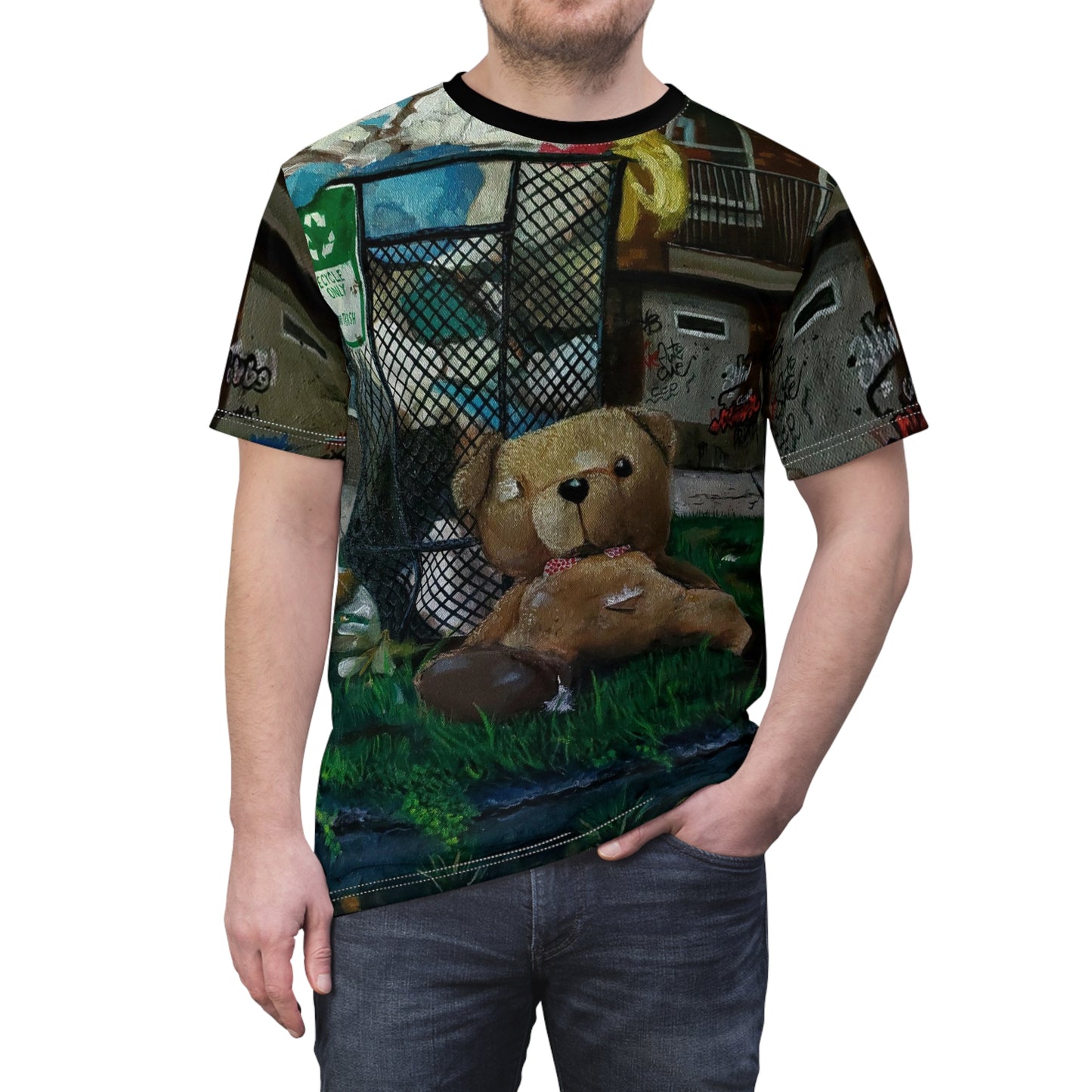 Toys in the Hood All Over Print Unisex Tee