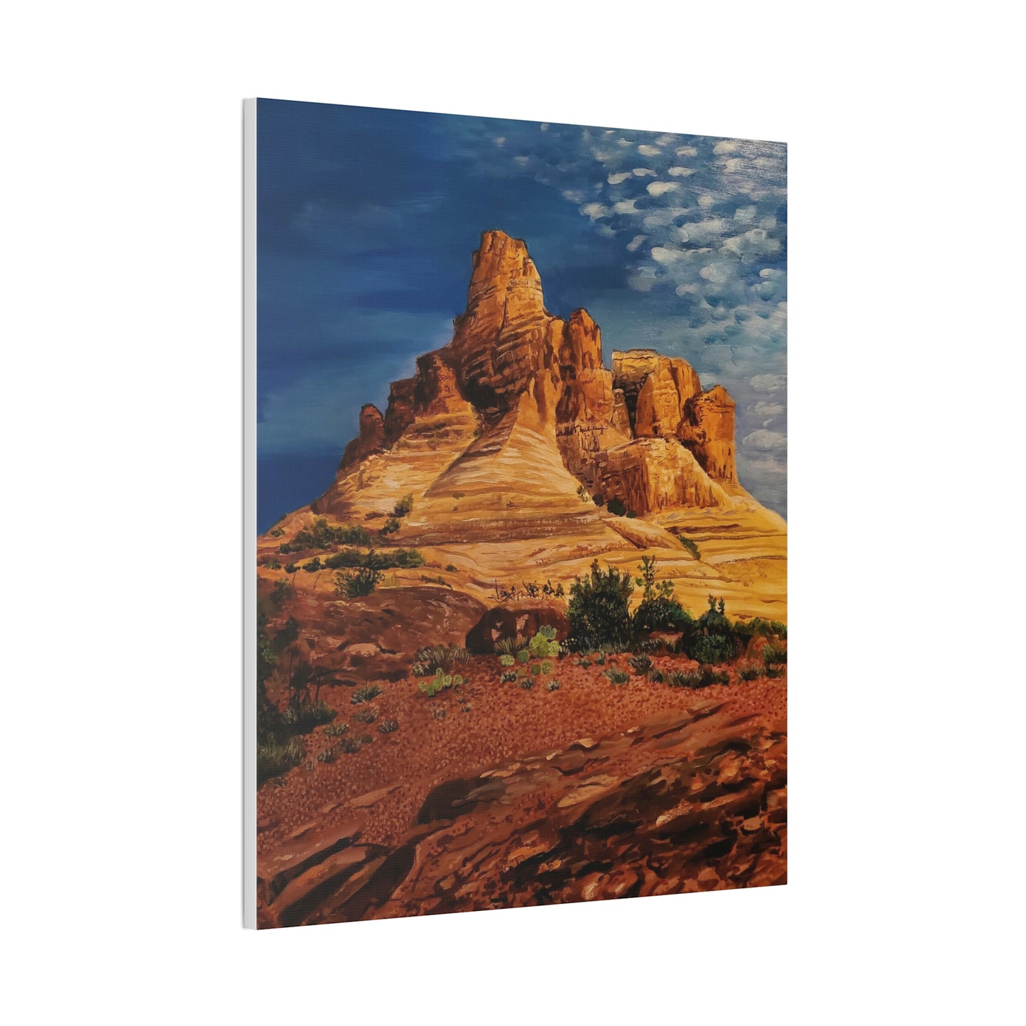 Bell Rock Canvas Stretched