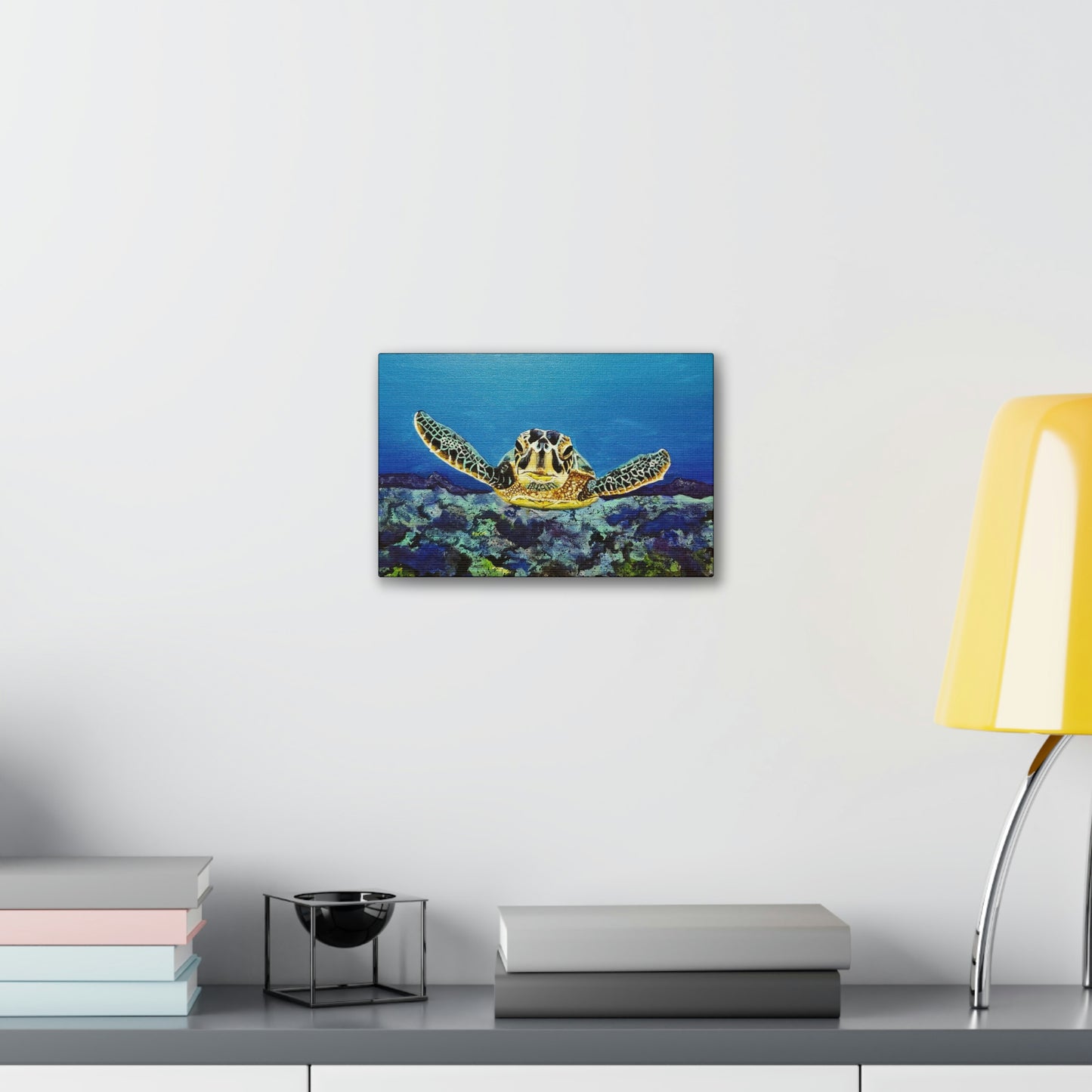 Sea Turtle Canvas Stretched, 0.75"
