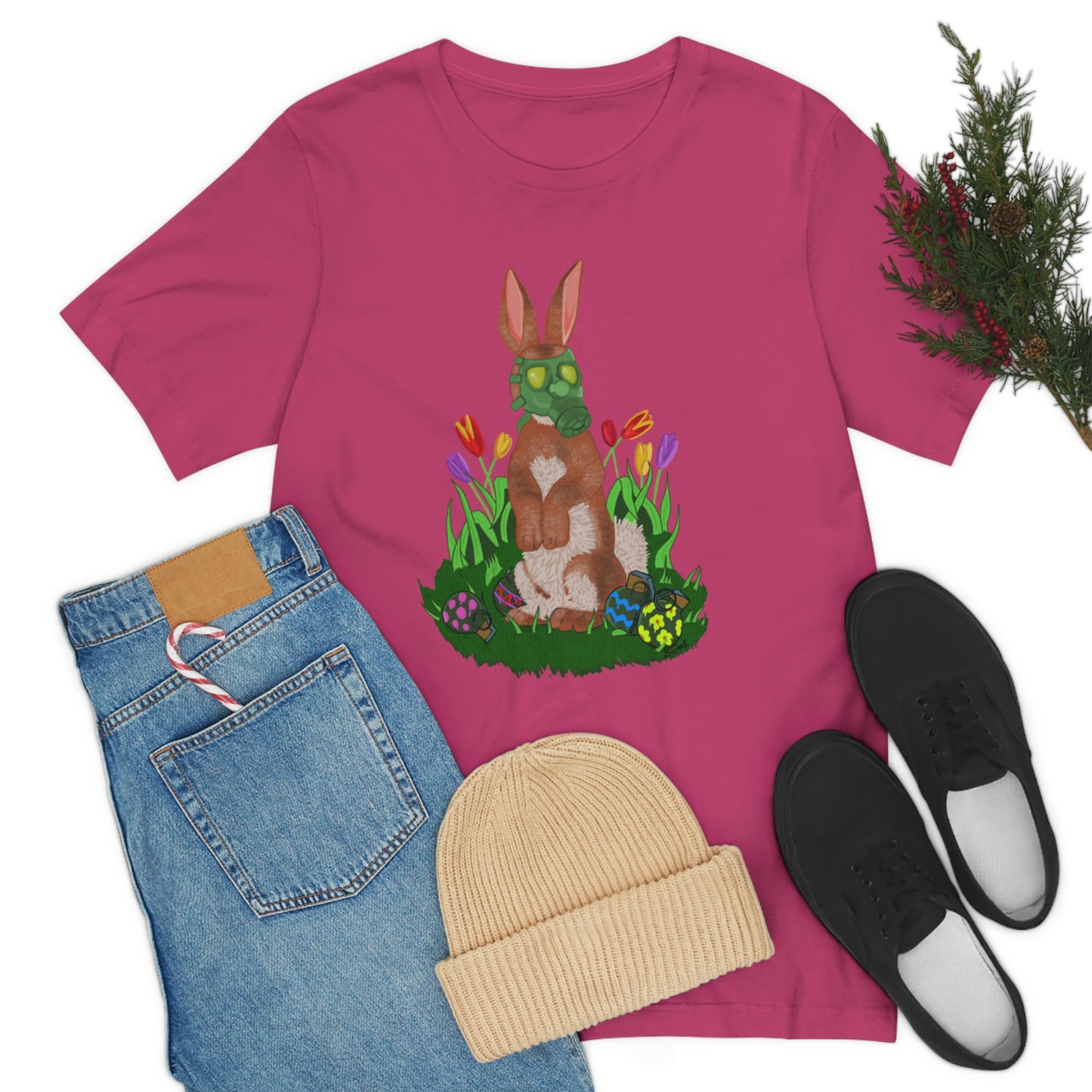 Easter Bunny 2023 Unisex Jersey Short Sleeve Tee