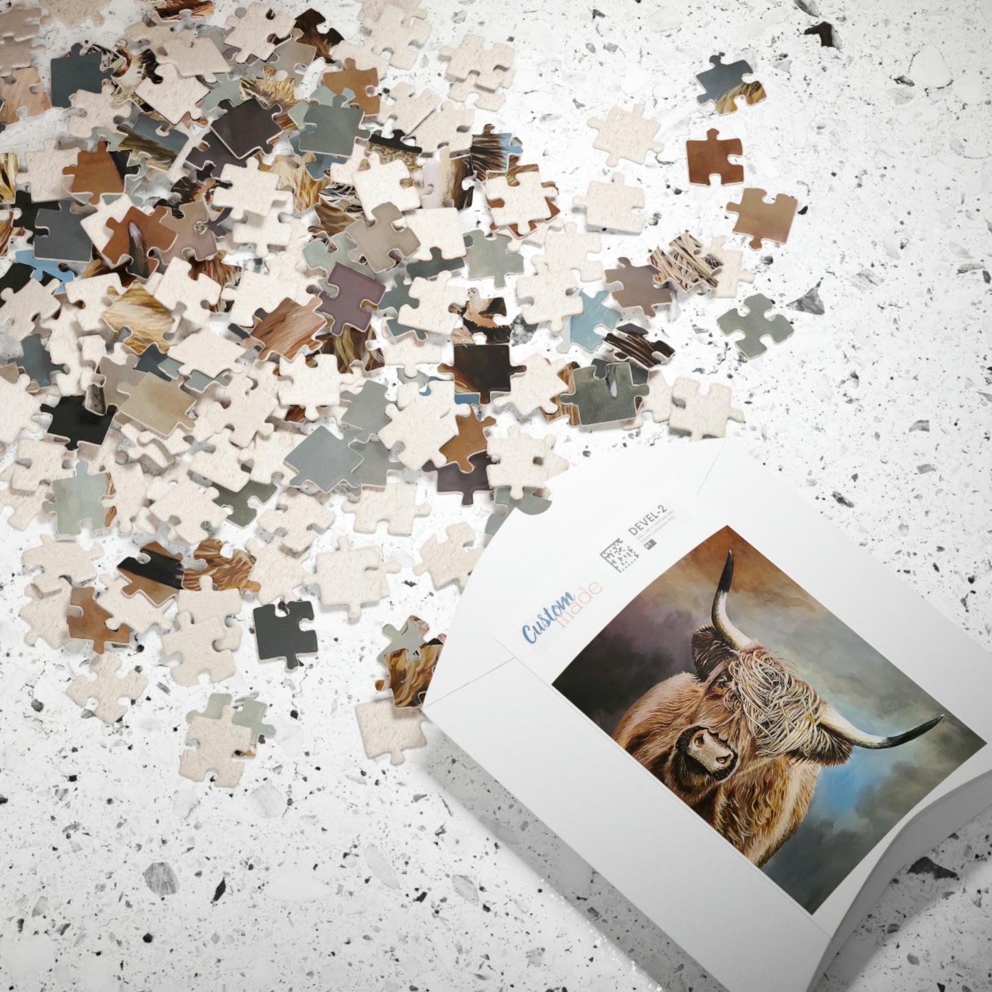 Highland Cow Puzzle