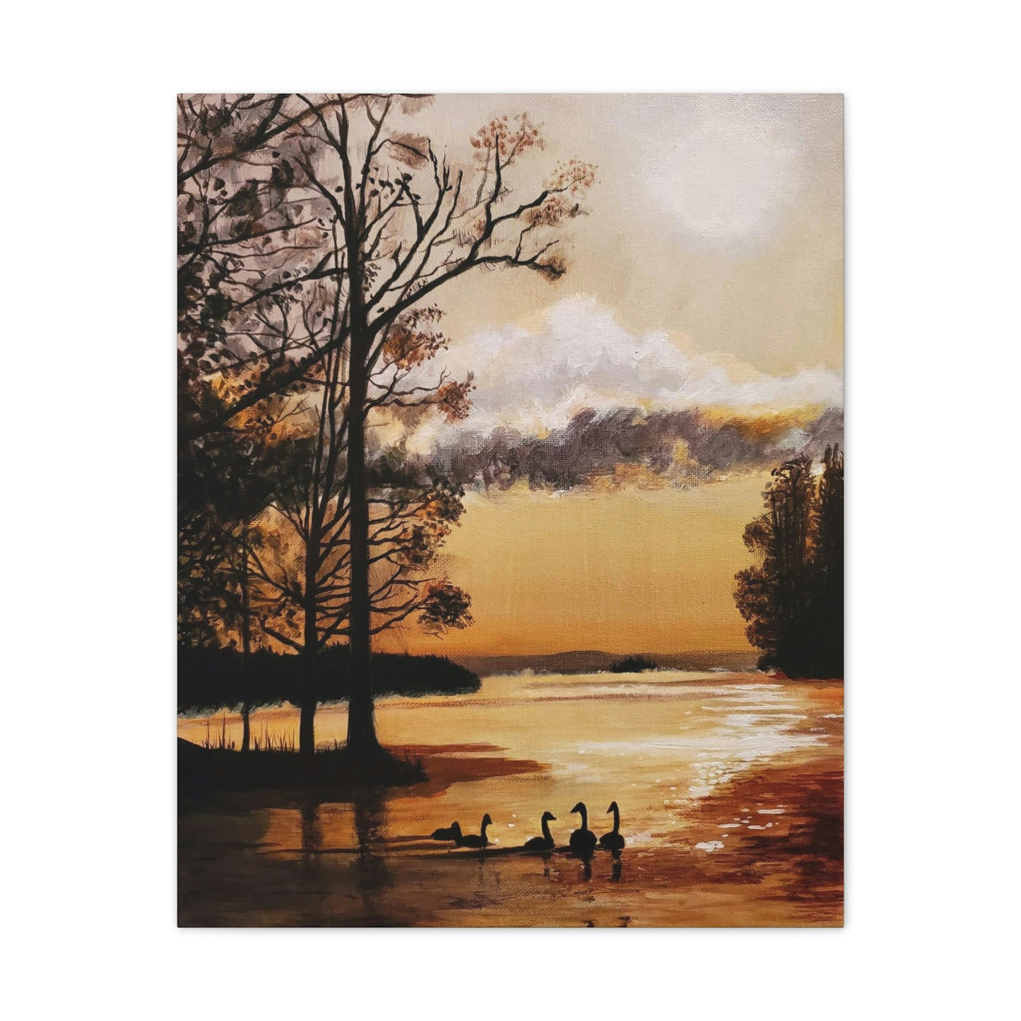 Serenity's Sunset Canvas Stretched, 0.75"