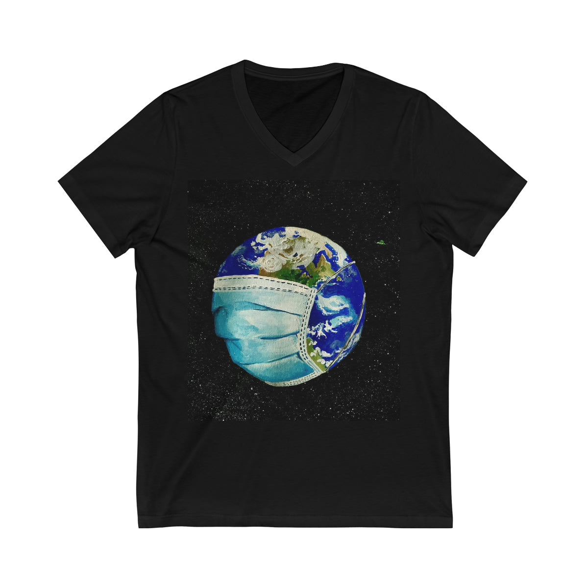 Sick World Unisex Jersey Short Sleeve V-Neck Tee