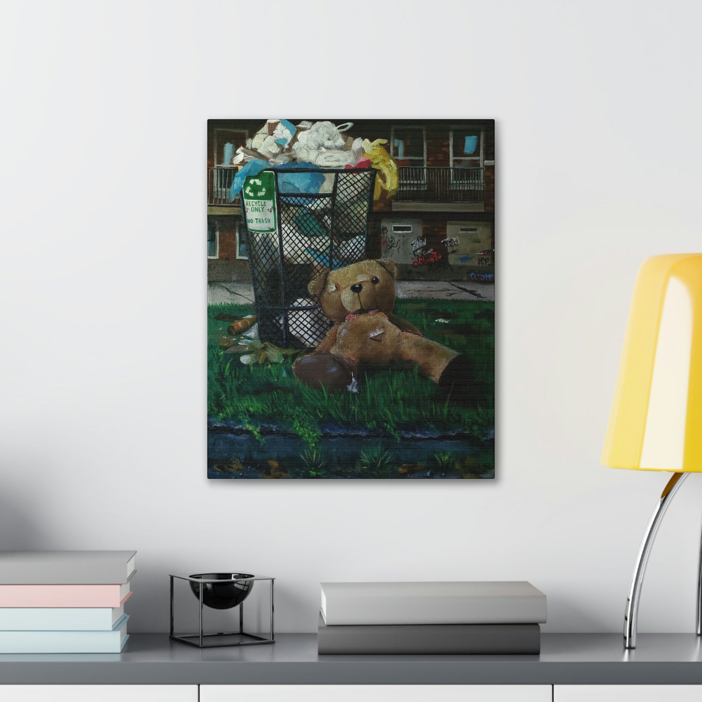 Toys in the Hood #1 Canvas Stretched, 0.75"