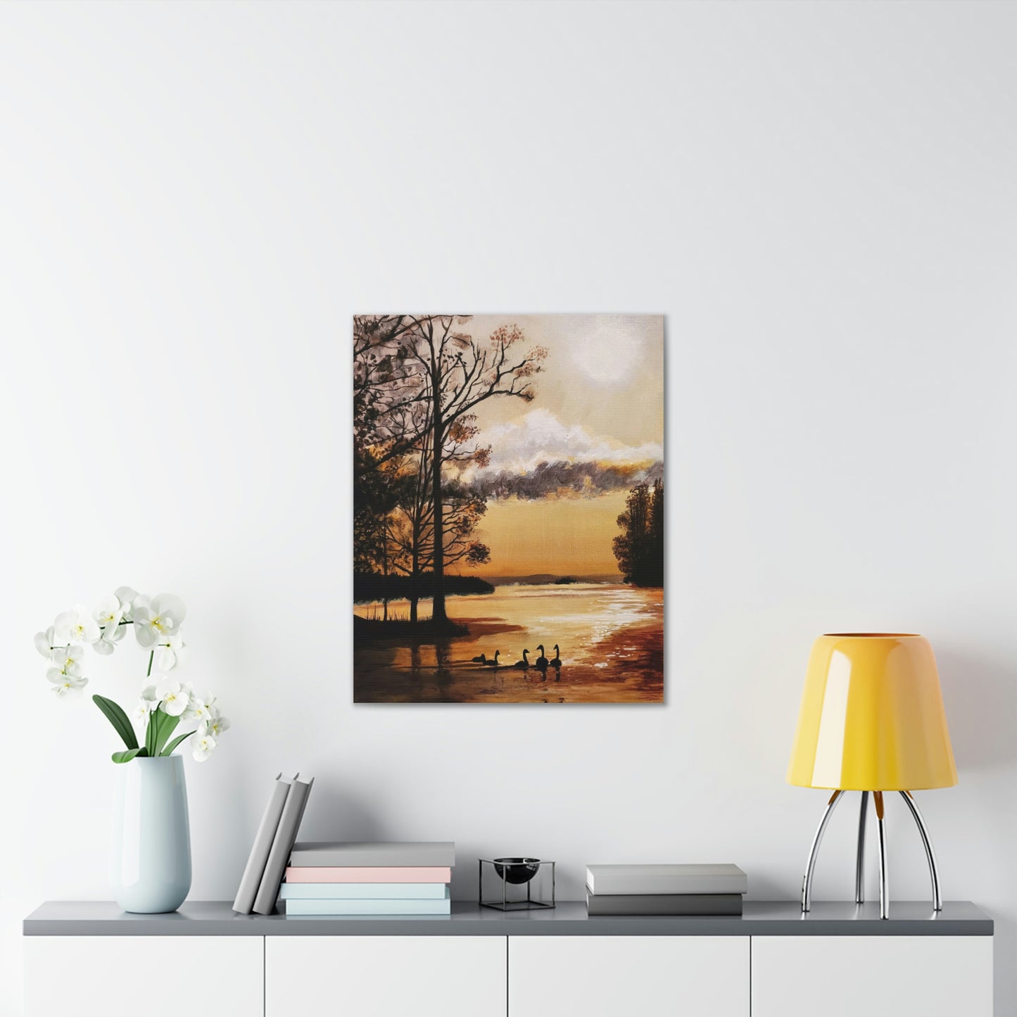 Serenity's Sunset Canvas Stretched, 0.75"