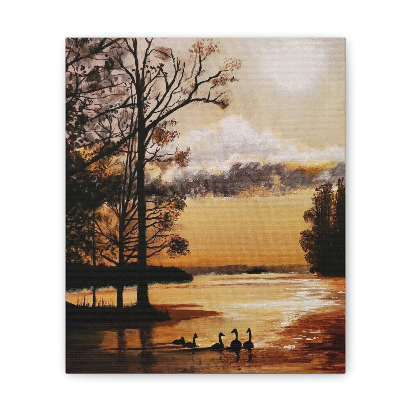 Serenity's Sunset Canvas Stretched, 0.75"