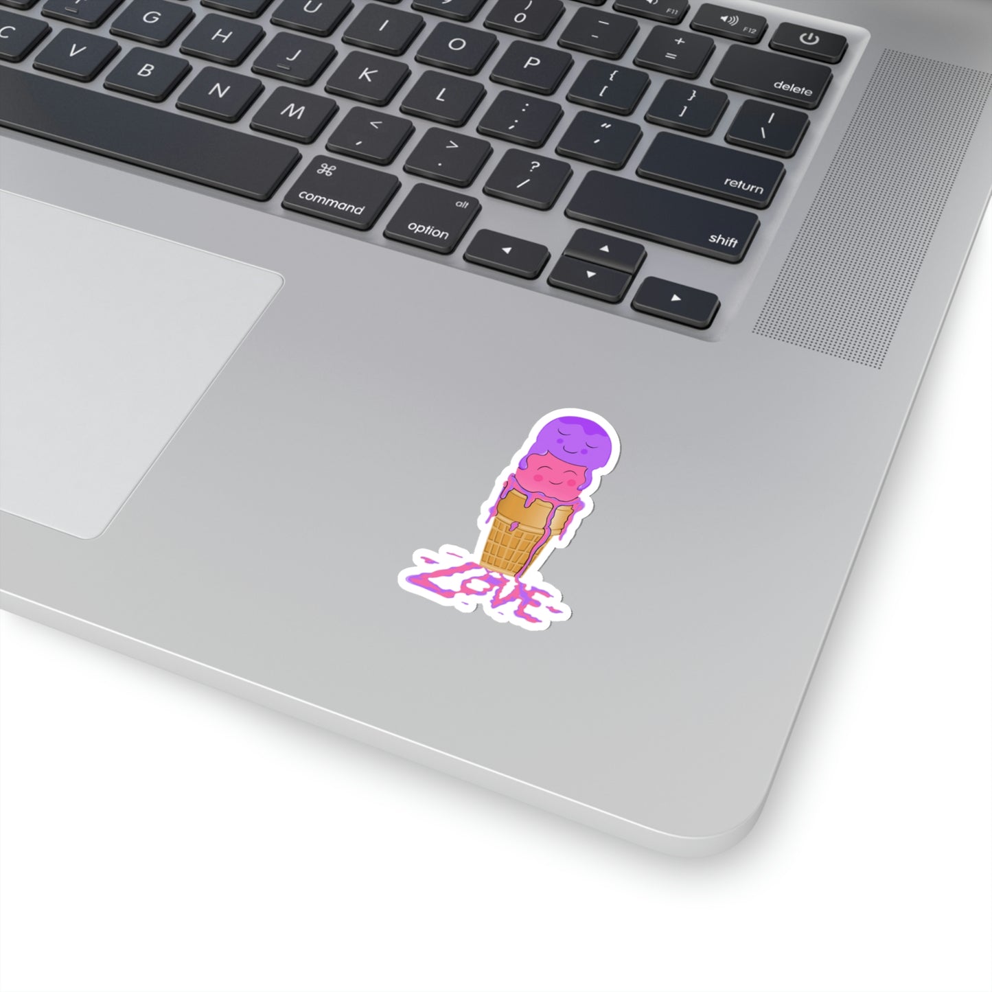 Scoops of Love Kiss-Cut Stickers