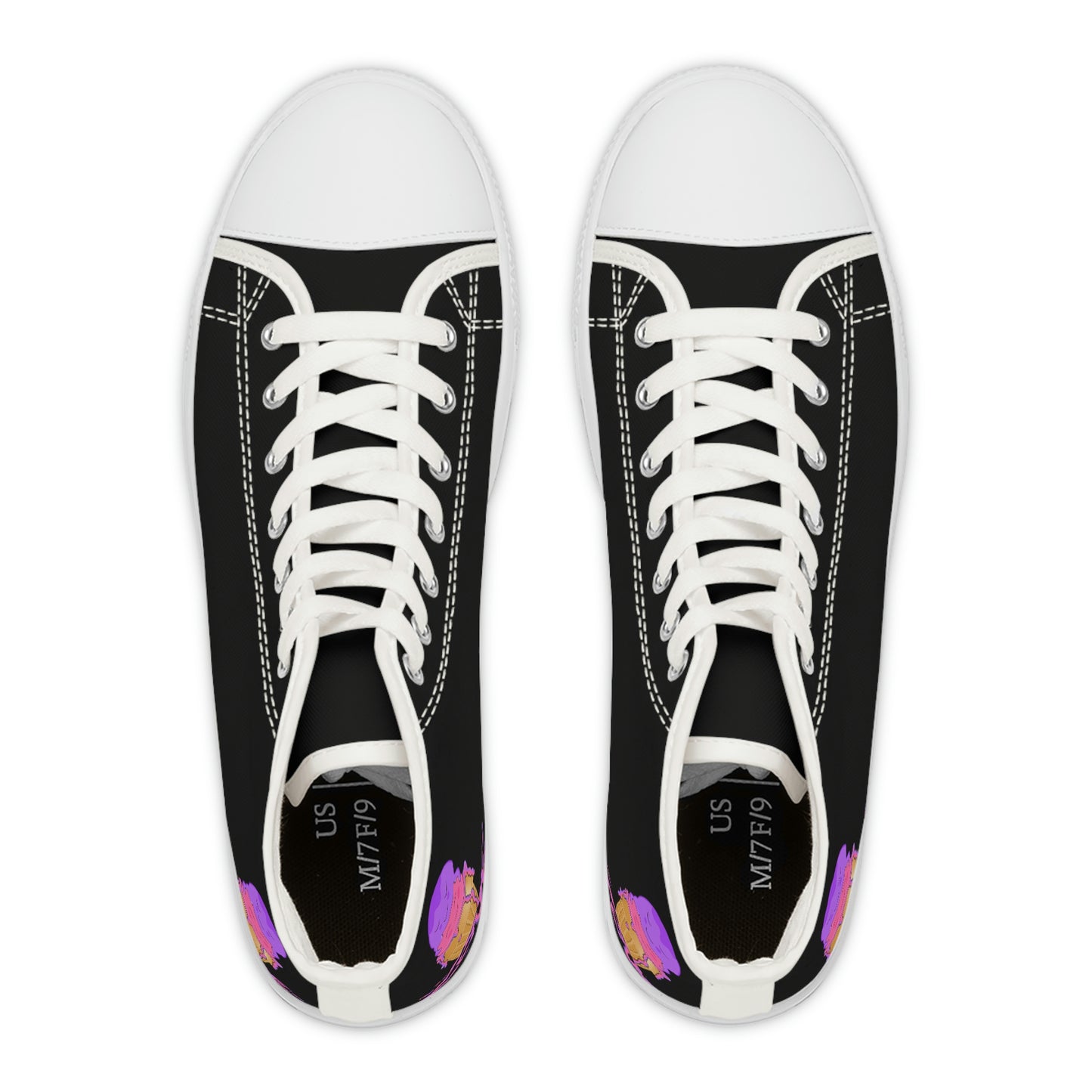 Scoops of Love Women's High Top Sneakers