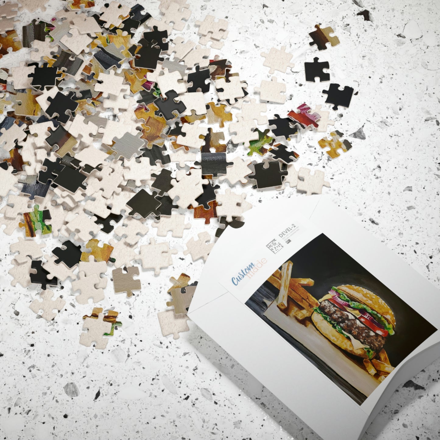 Burger and Fries Puzzle