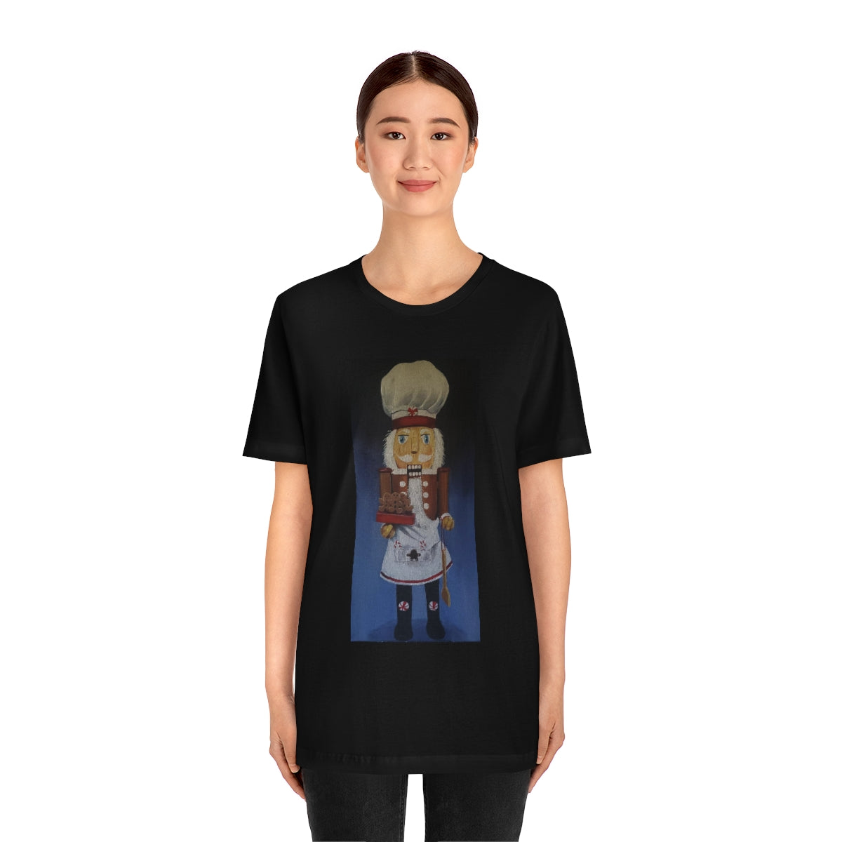 Gingerbread Nutcracker Unisex Jersey Short Sleeve Tee