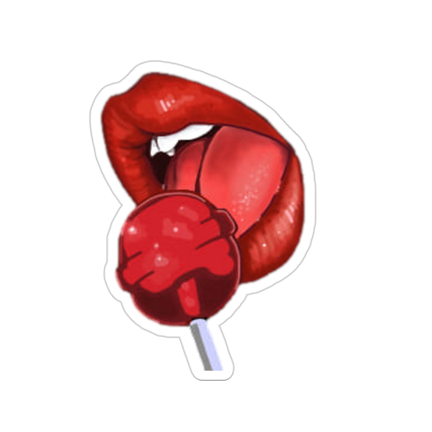 Lollipop Kiss-Cut Stickers