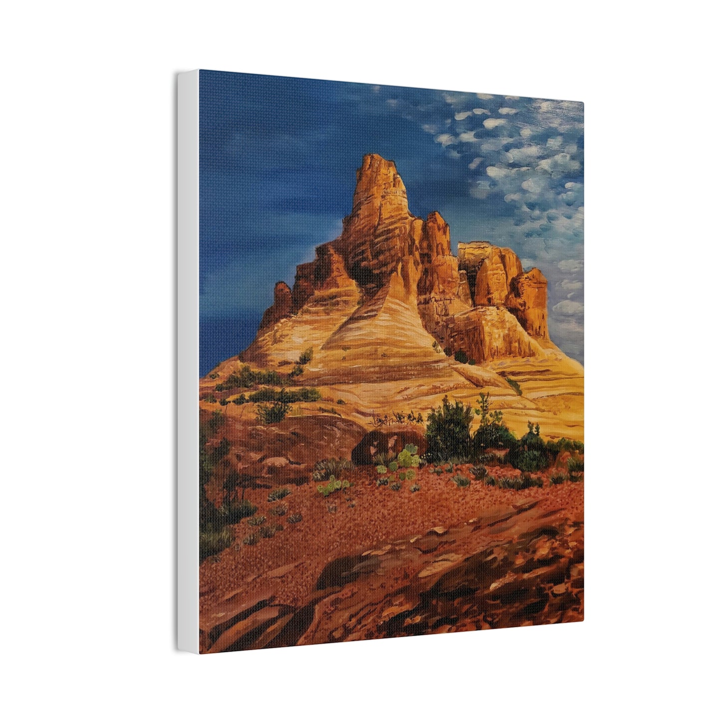 Bell Rock Canvas Stretched