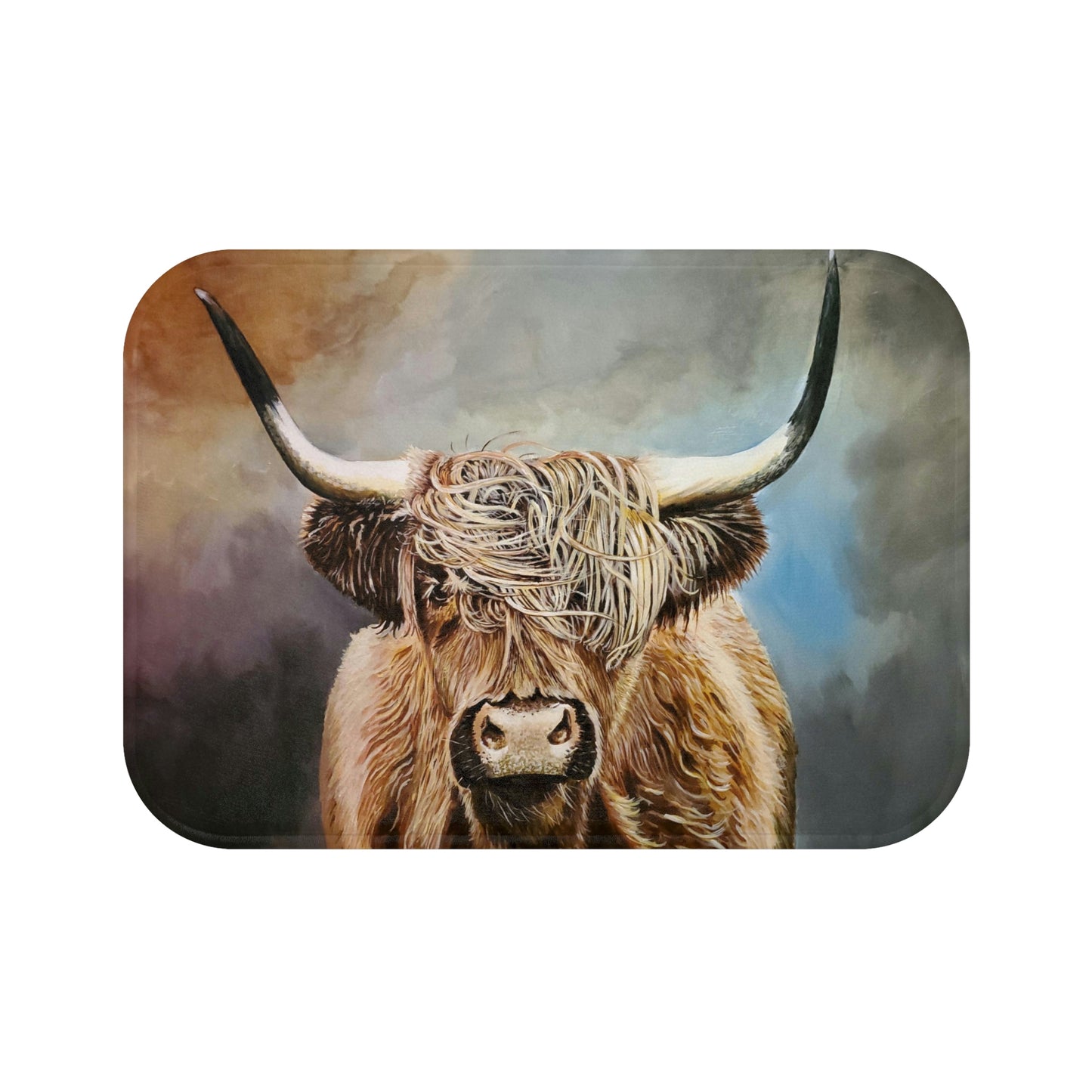 Highland Cow Bath Mat