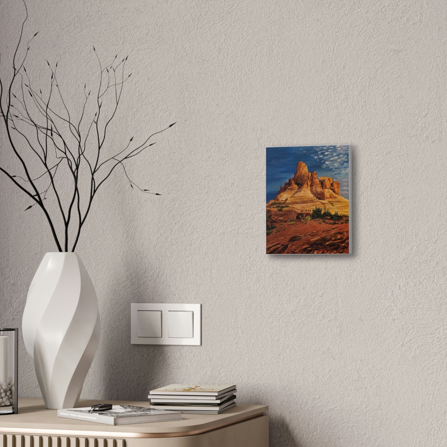 Bell Rock Canvas Stretched