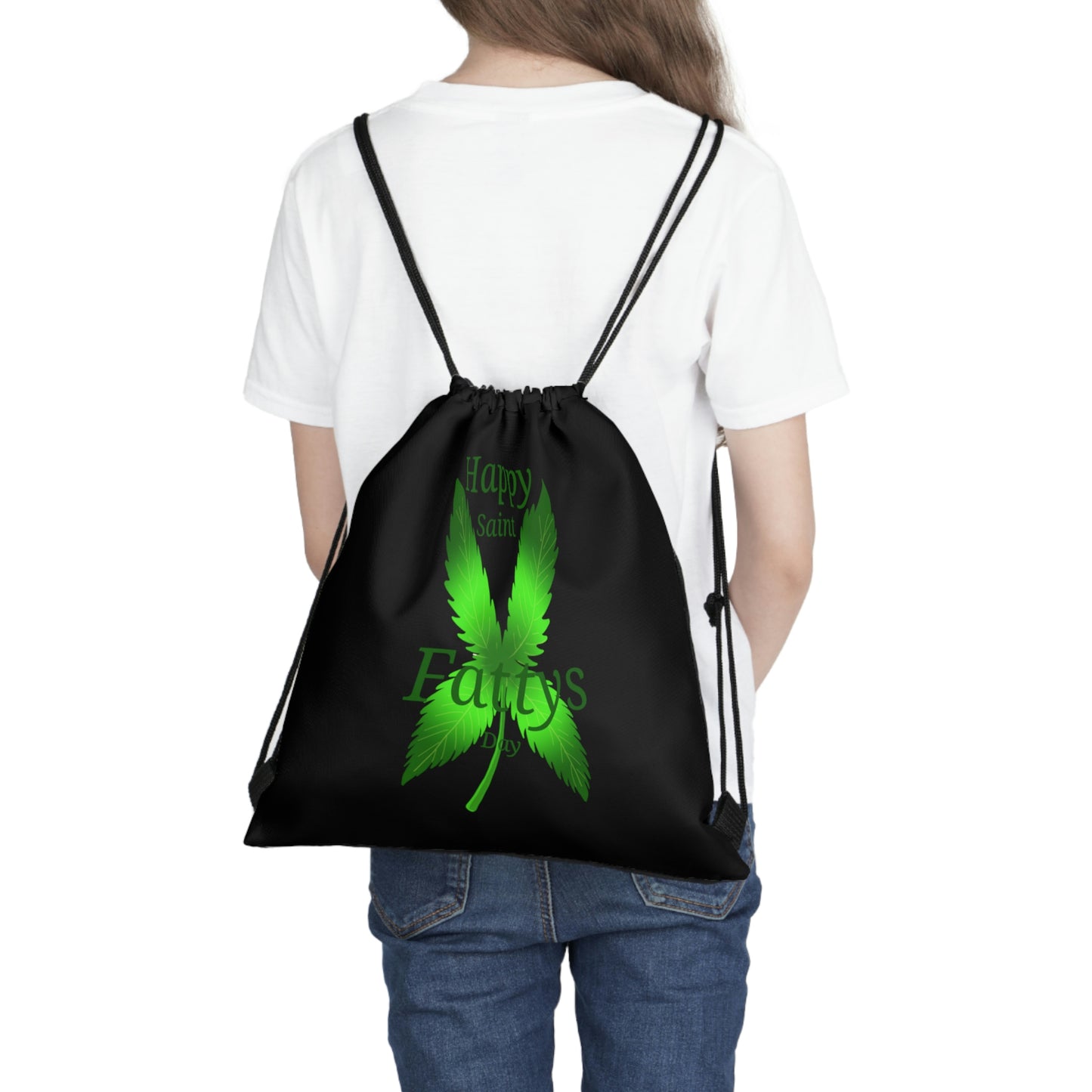 St. Fatty's Day Outdoor Drawstring Bag