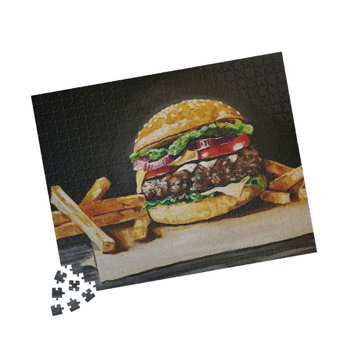 Burger and Fries Puzzle