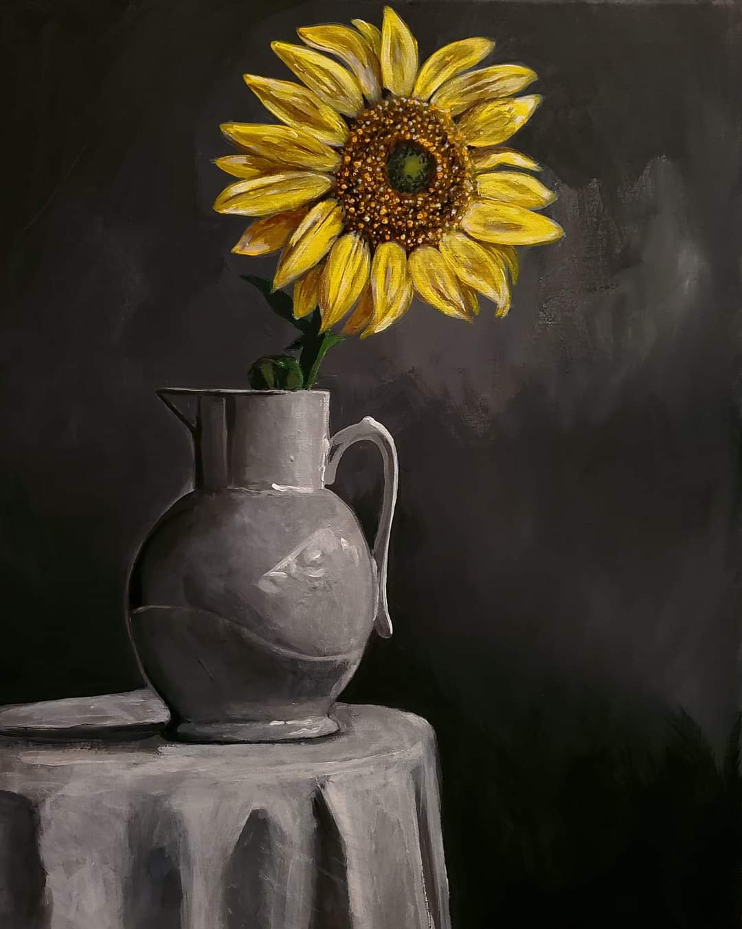 Lonely Sunflower