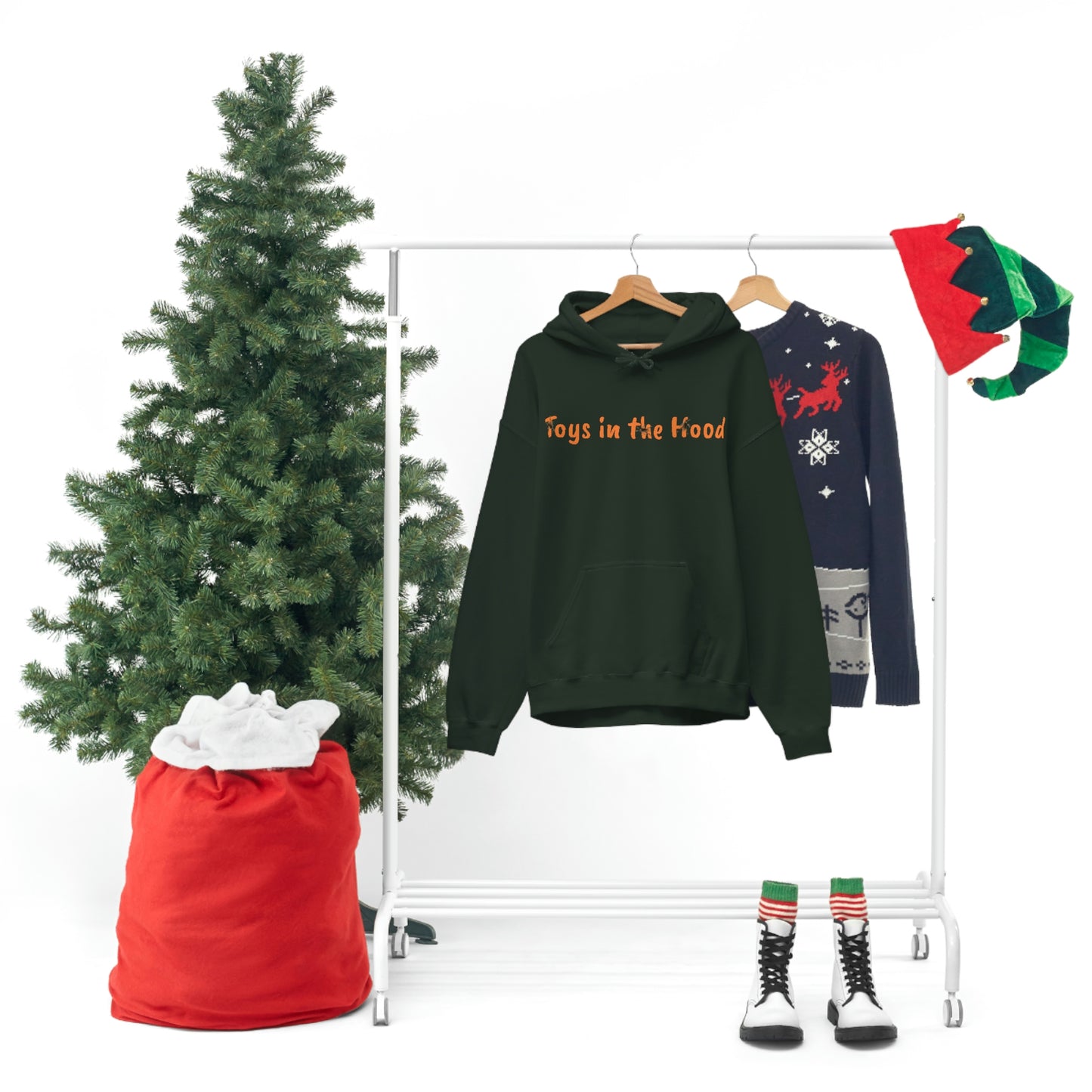 "Jack in the Box" Toys in the Hood #2 of series Unisex Heavy Blend™ Hooded Sweatshirt