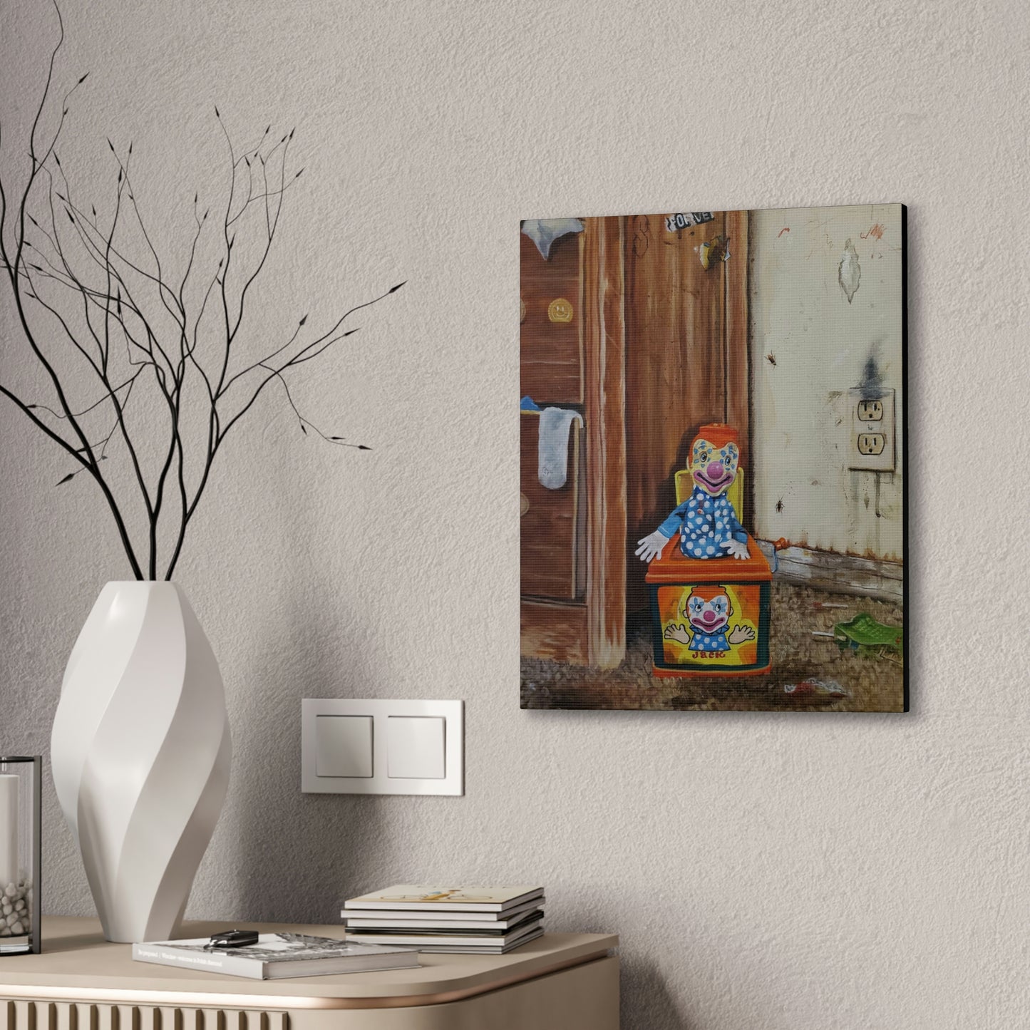 Toys in the Hood #2 Canvas Stretched, 0.75"