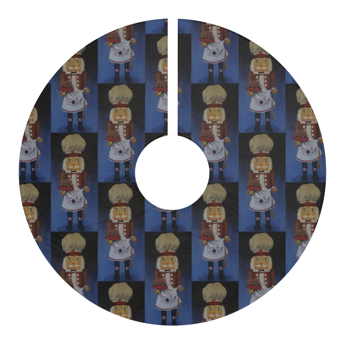 Gingerbread Nutcracker Christmas Tree Skirts