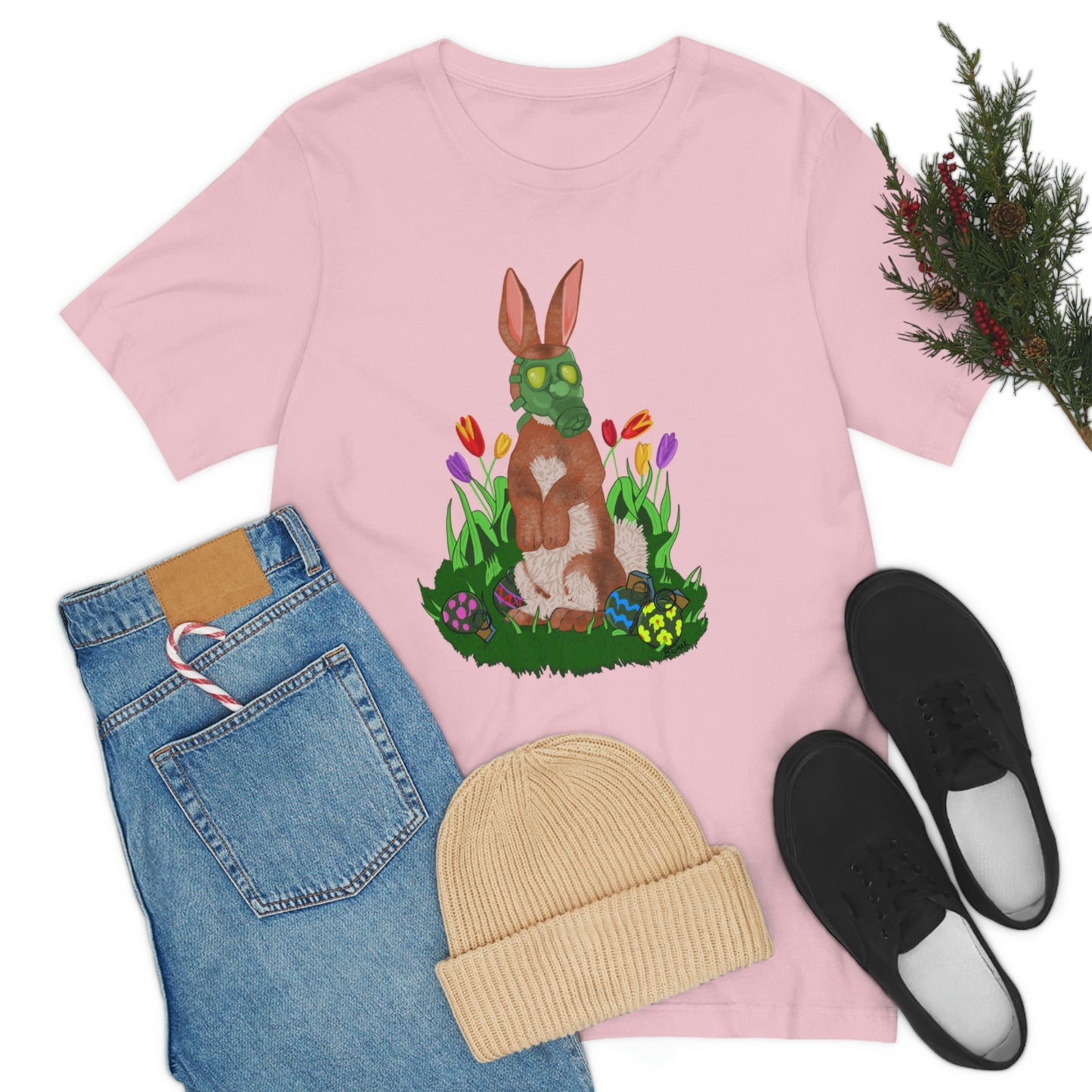 Easter Bunny 2023 Unisex Jersey Short Sleeve Tee