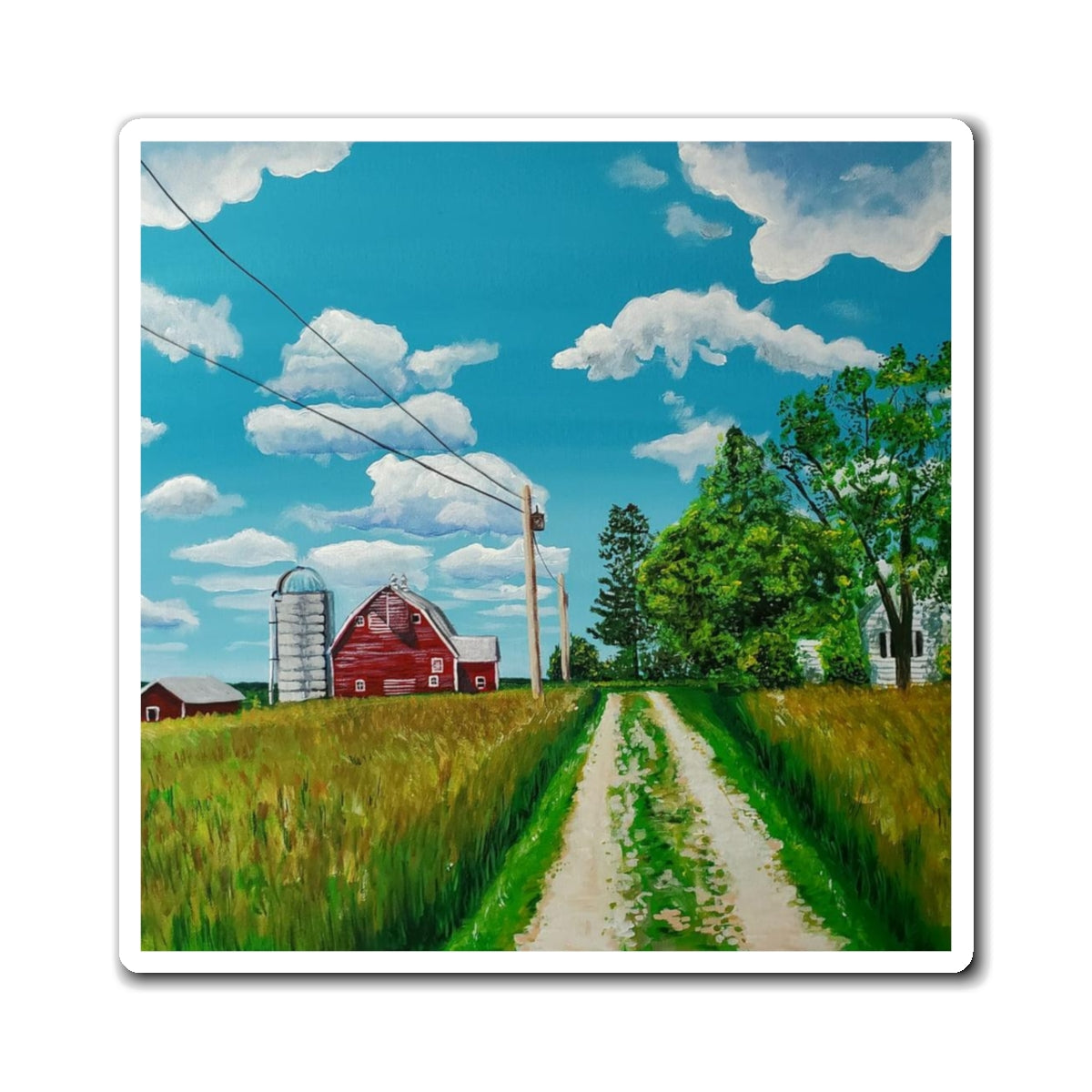 Country Roads Magnets