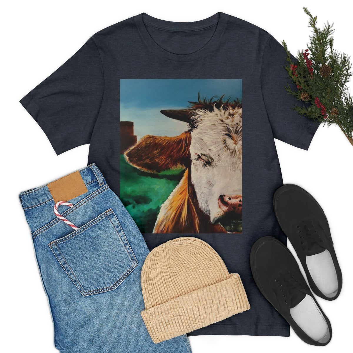 A Bunch of Bull Unisex Jersey Short Sleeve Tee