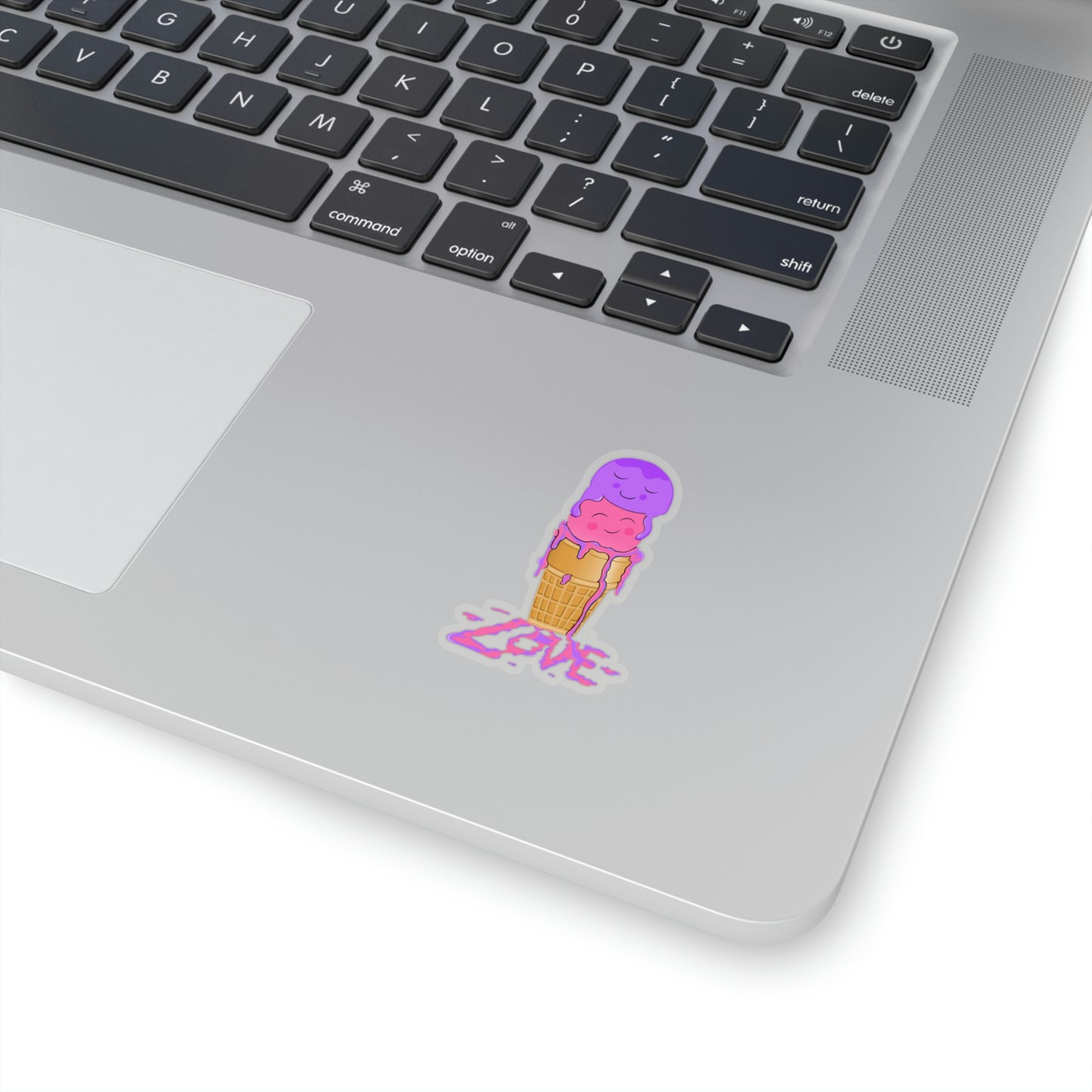 Scoops of Love Kiss-Cut Stickers