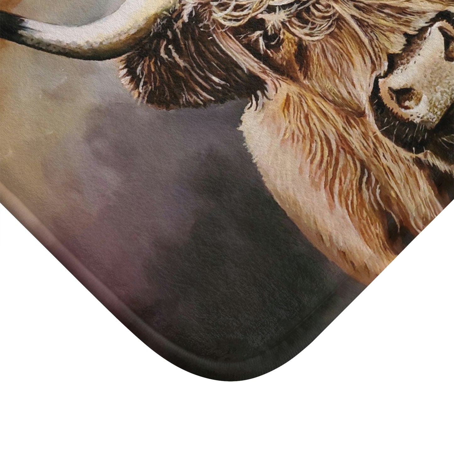 Highland Cow Bath Mat
