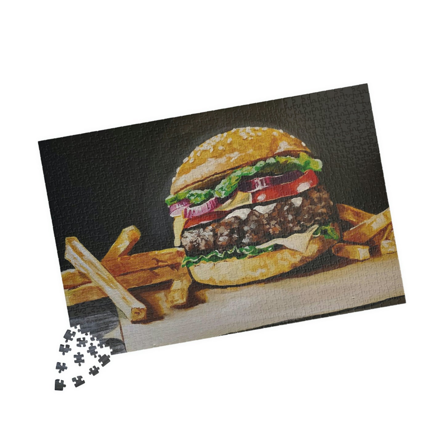 Burger and Fries Puzzle