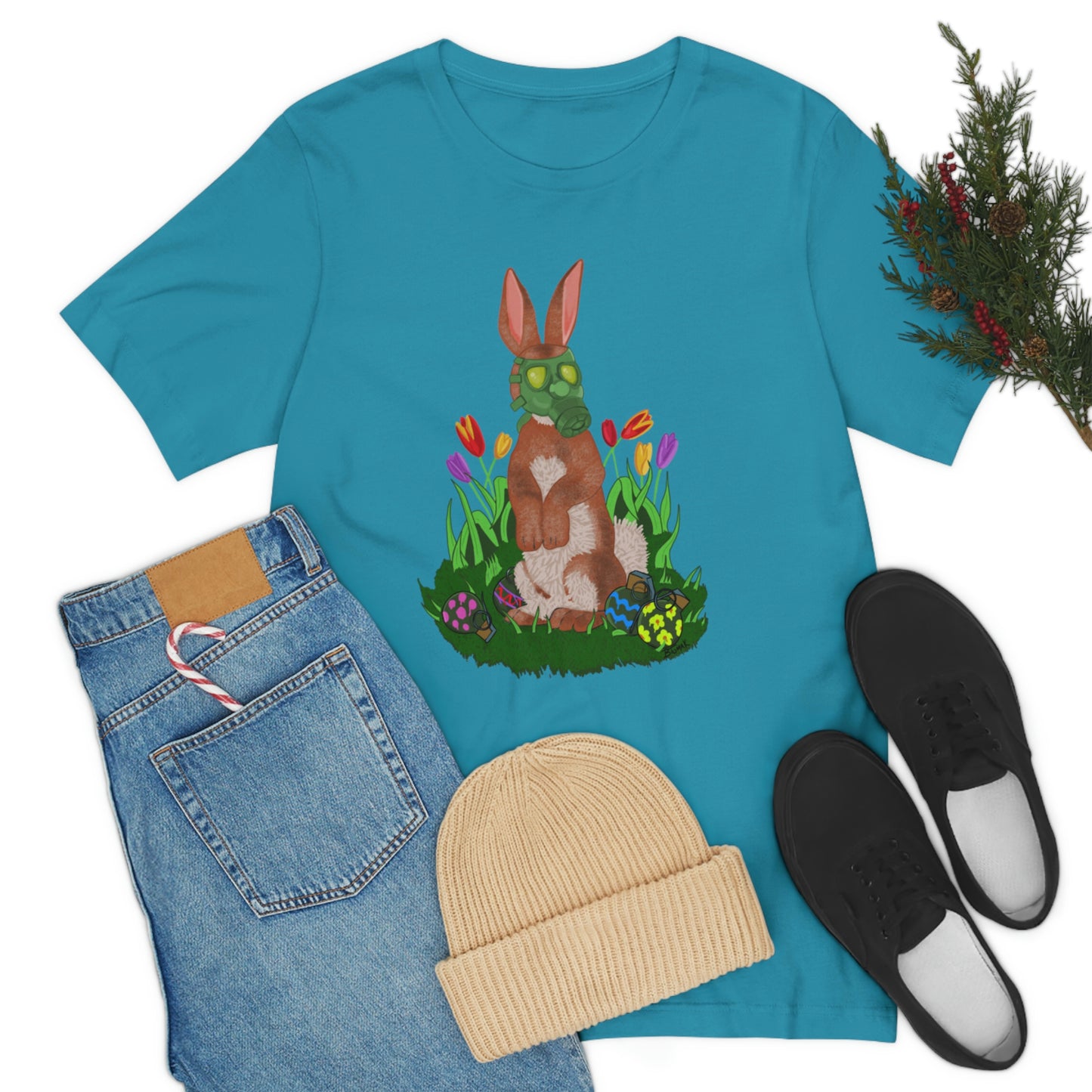 Easter Bunny 2023 Unisex Jersey Short Sleeve Tee
