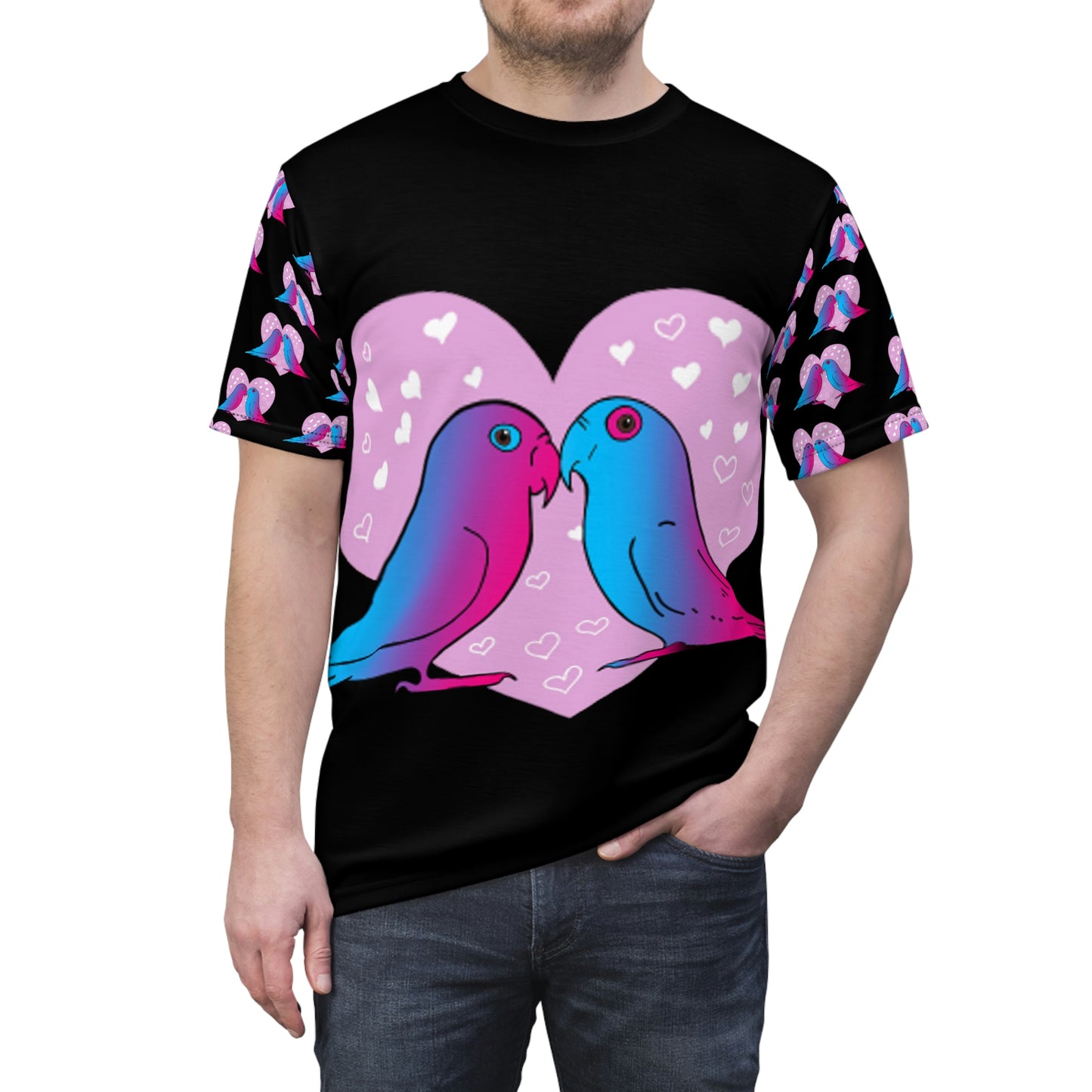 Lovers Unisex All Over Print Cut & Sew Tee