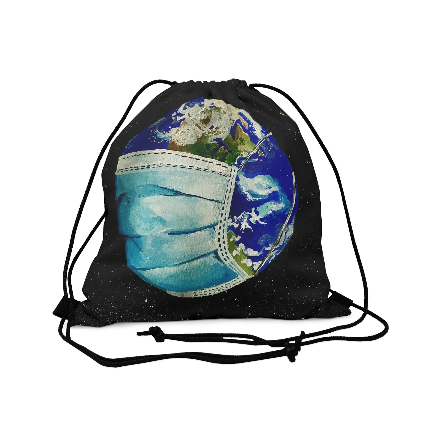 Sick World Outdoor Drawstring Bag