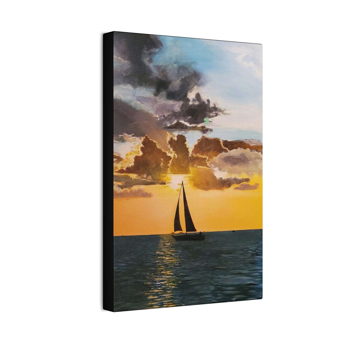 Sailboat Canvas Stretched, 0.75"