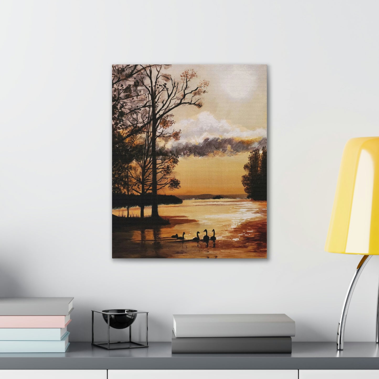 Serenity's Sunset Canvas Stretched, 0.75"