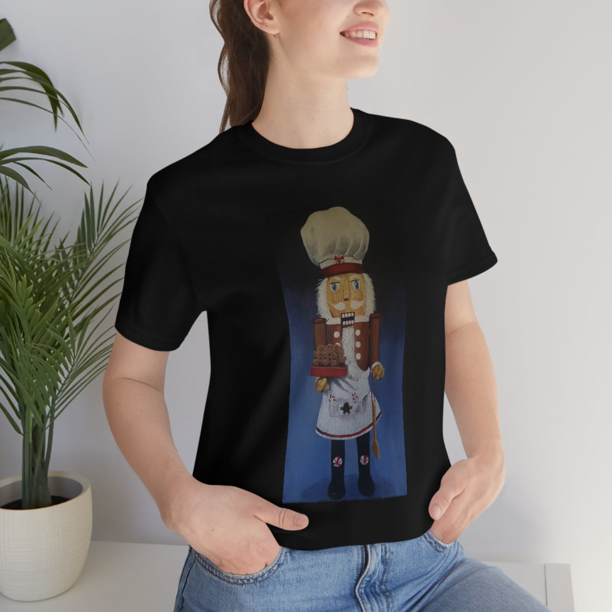 Gingerbread Nutcracker Unisex Jersey Short Sleeve Tee
