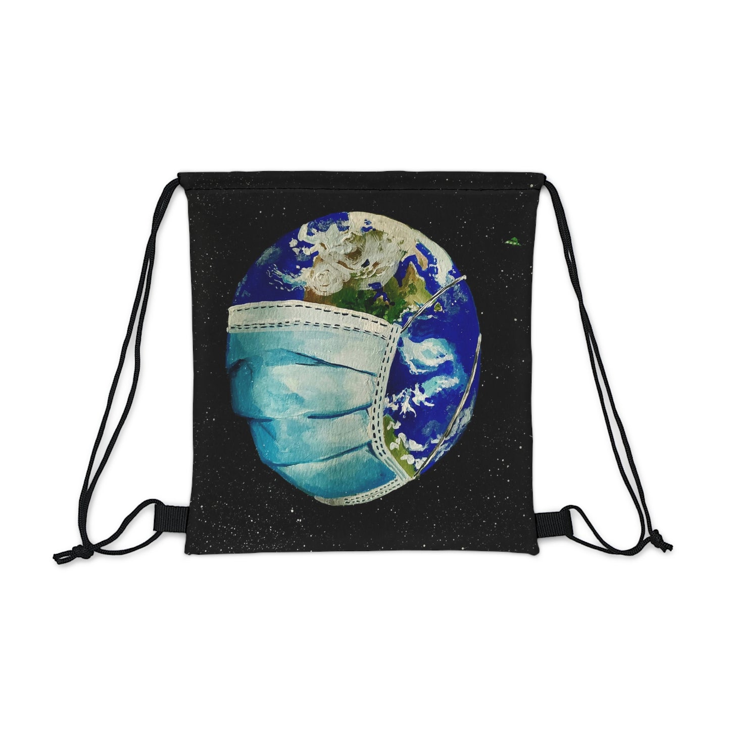 Sick World Outdoor Drawstring Bag