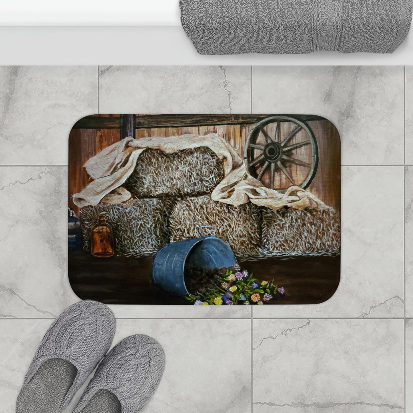 Hay! Bath Mat