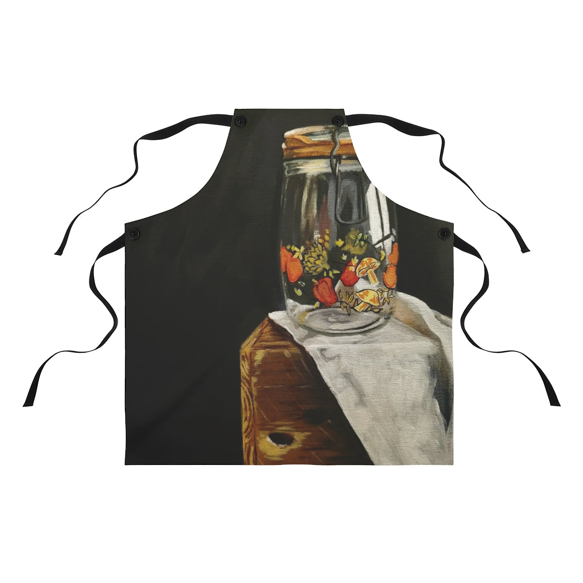 Vintage glass still life Apron