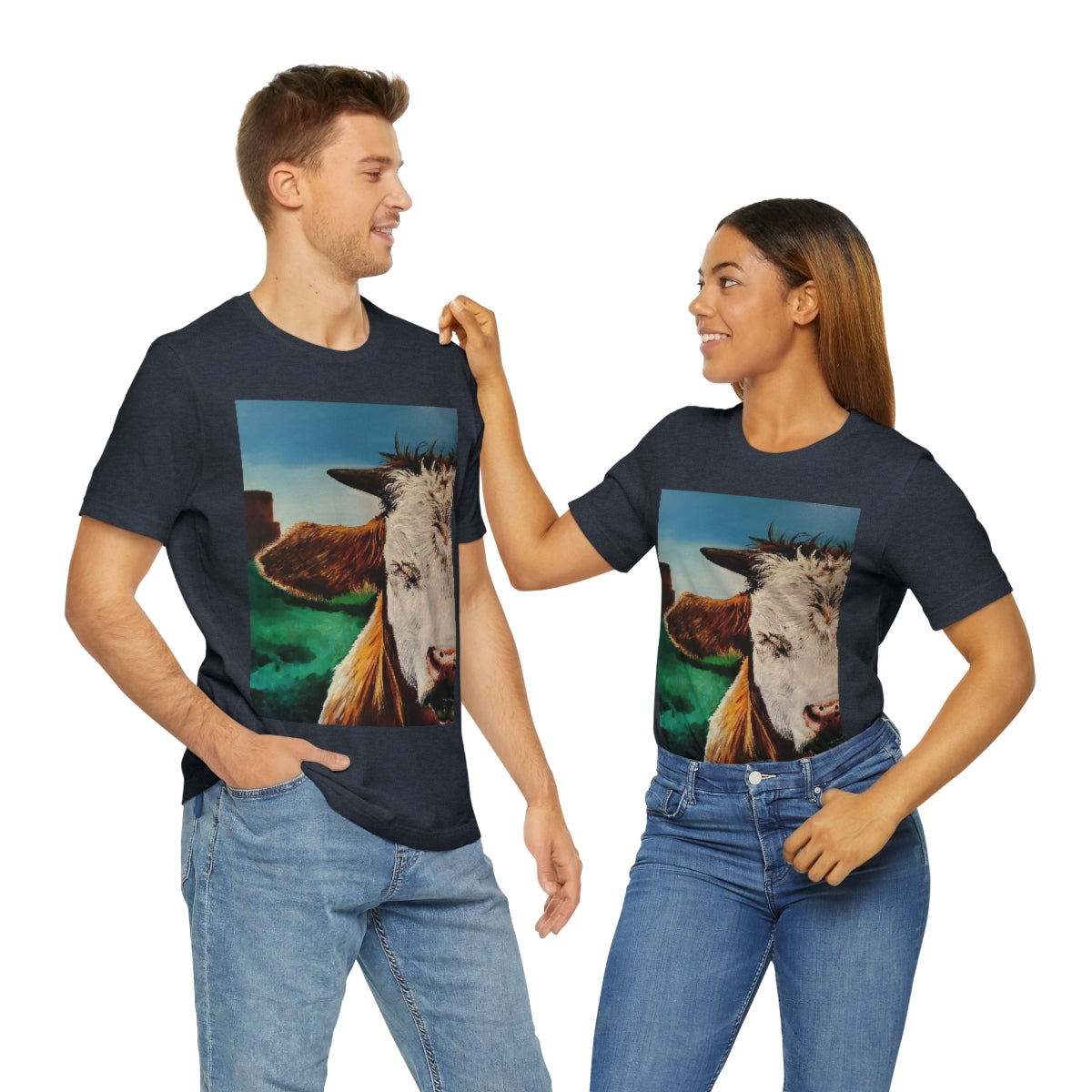 A Bunch of Bull Unisex Jersey Short Sleeve Tee