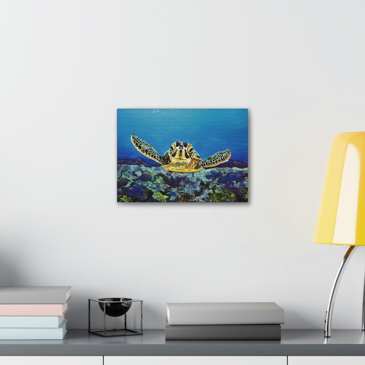 Sea Turtle Canvas Stretched, 0.75"