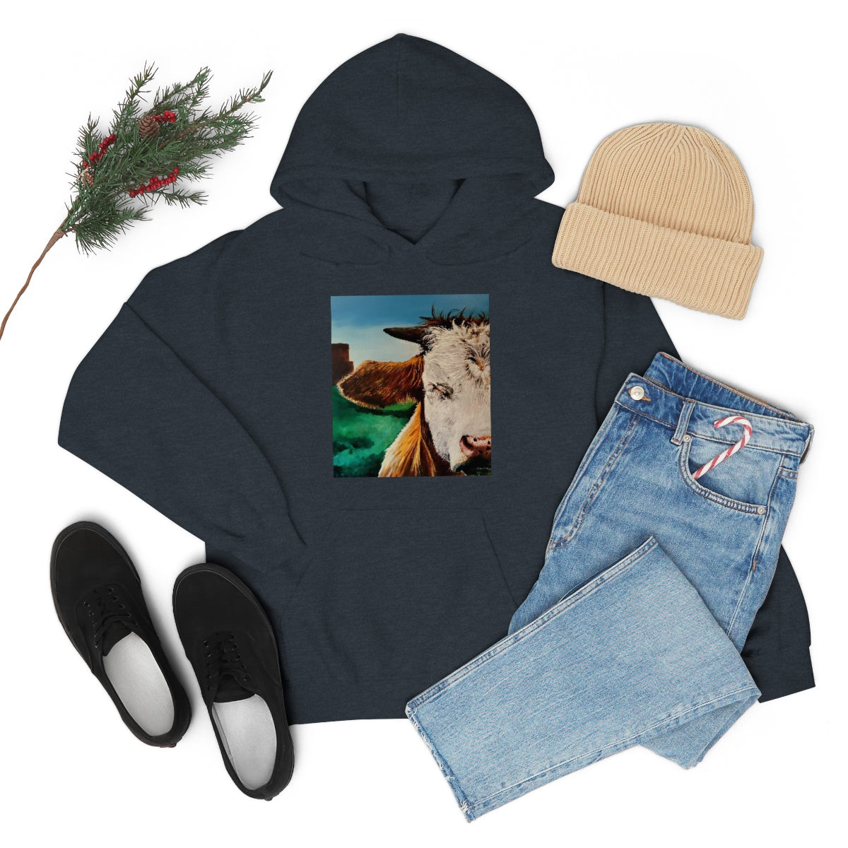 A Bunch of Bull Unisex Heavy Blend™ Hooded Sweatshirt