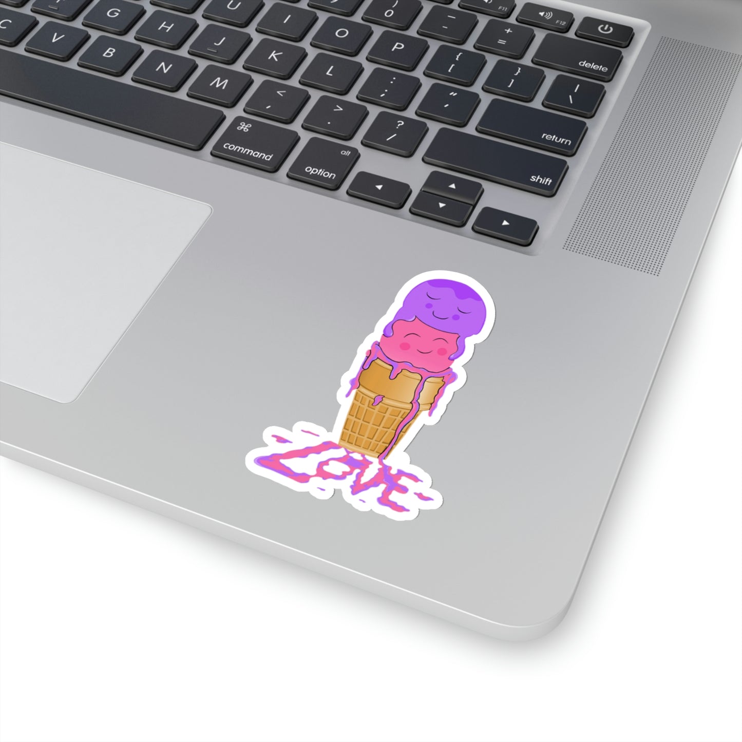 Scoops of Love Kiss-Cut Stickers