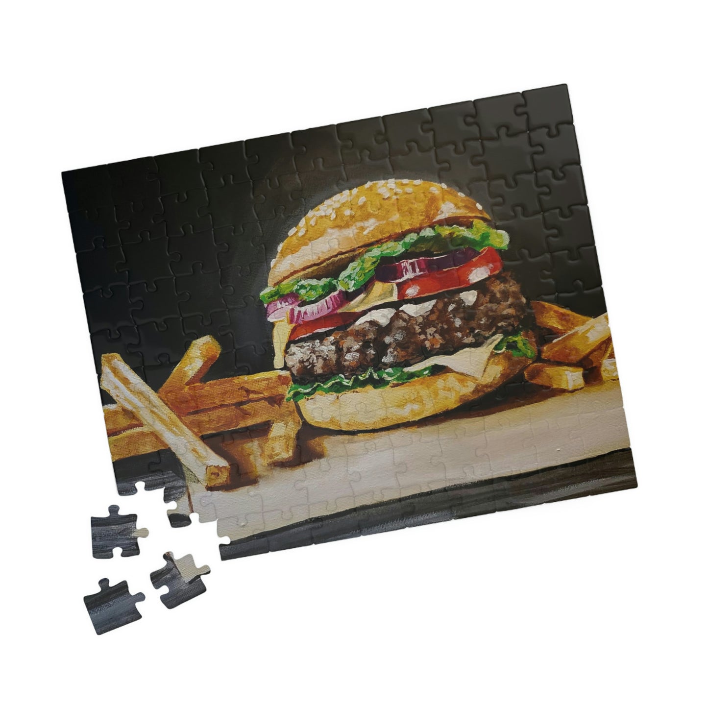 Burger and Fries Puzzle