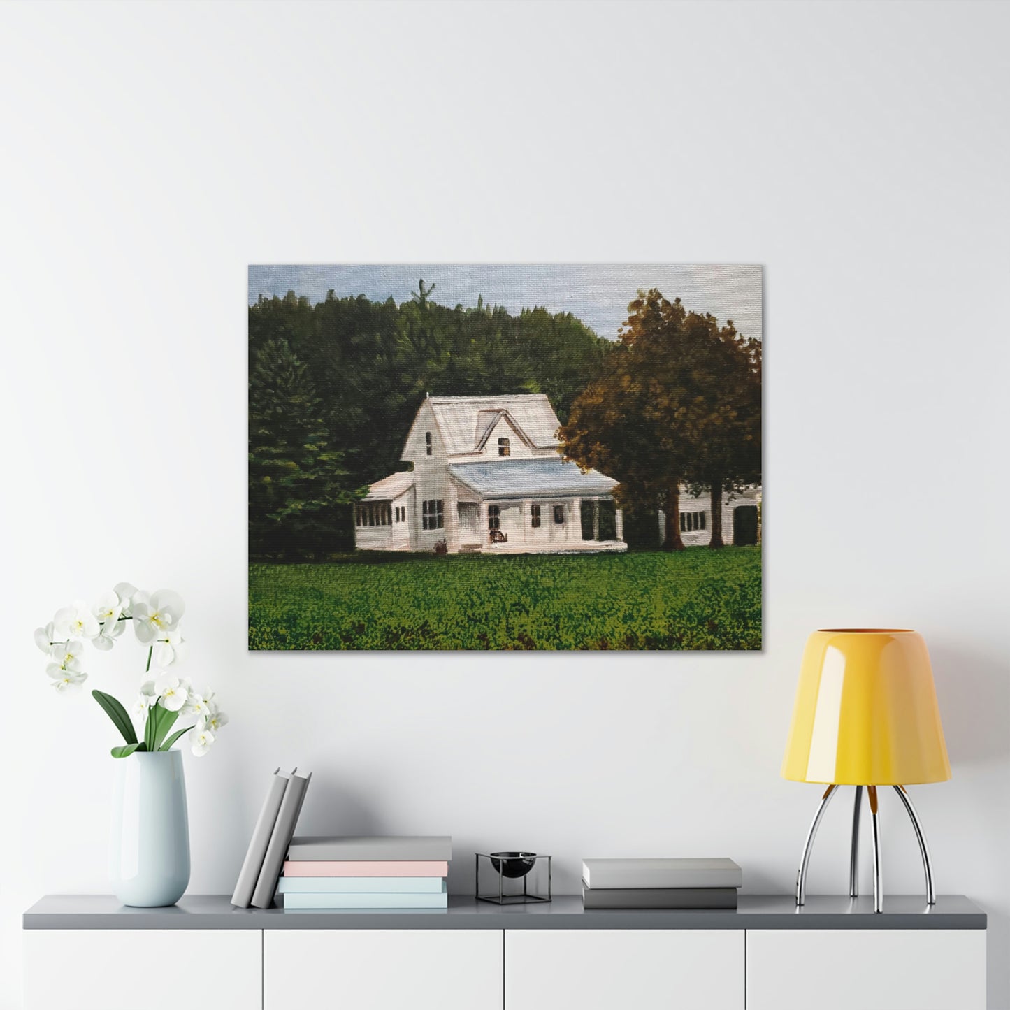 Farmhouse Canvas Stretched