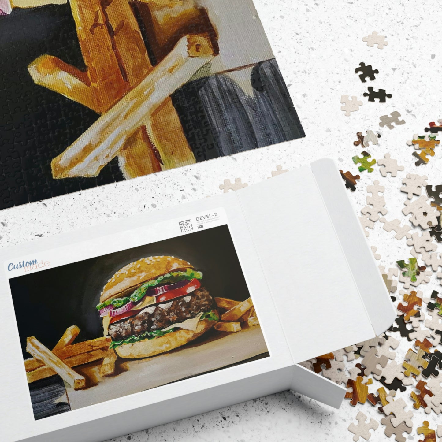 Burger and Fries Puzzle