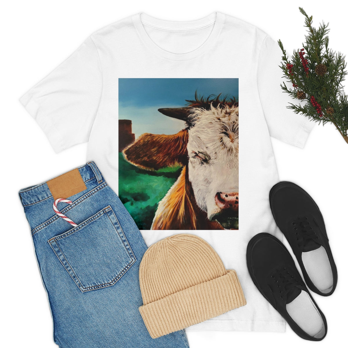 A Bunch of Bull Unisex Jersey Short Sleeve Tee