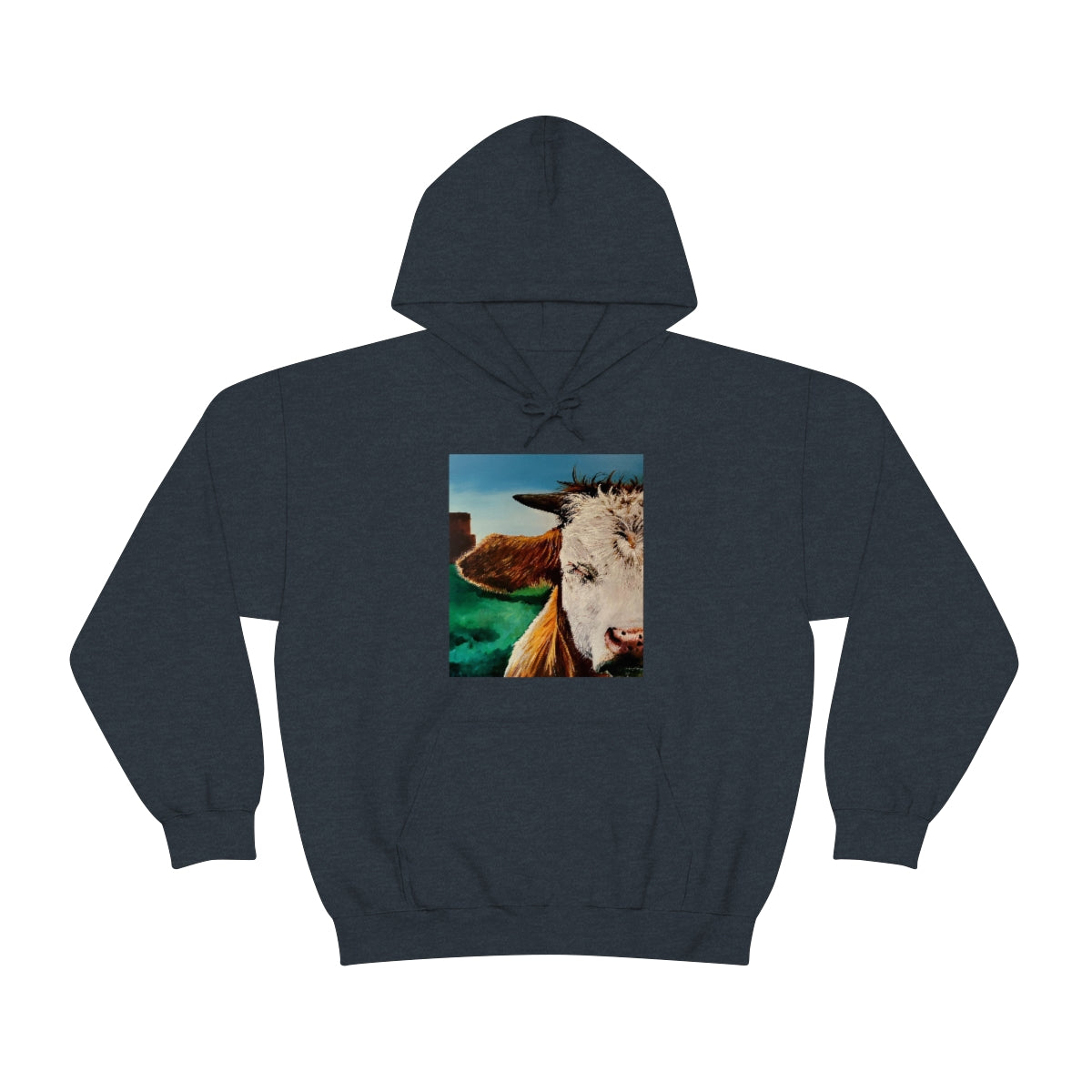 A Bunch of Bull Unisex Heavy Blend™ Hooded Sweatshirt