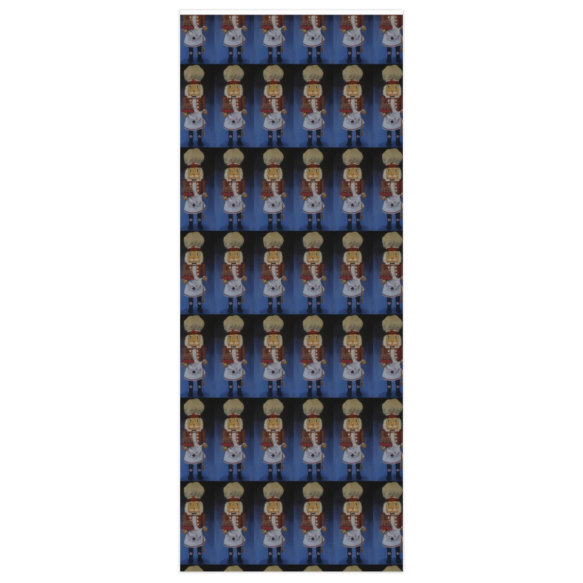 Gingerbread Nutcracker Wrapping Paper