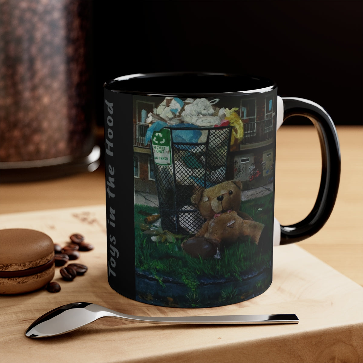Toys in the Hood Accent Coffee Mug, 11oz